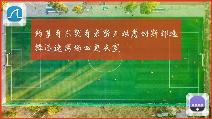 约基奇东契奇亲密互动詹姆斯却选择迅速离场回更衣室